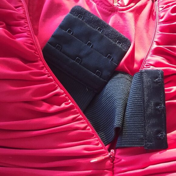 AnaMaria Couture Red Long Dress Small - Picture 5 of 5